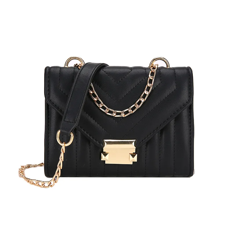 

Bags Women's 2020 New Korean Style Fashionable All-Match Chain Bag Women's Bag Crossbody Small Square Bag