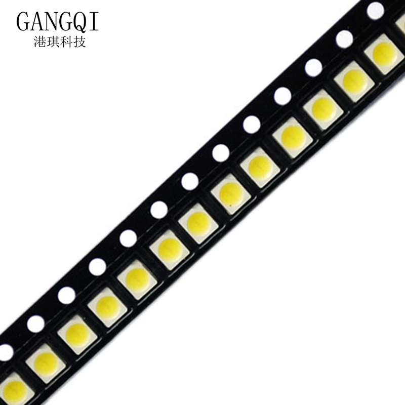 100 шт. 3528 SMD LED 1210 красный желтый зеленый Белый Синий Оранжевый УФ светоизлучающие