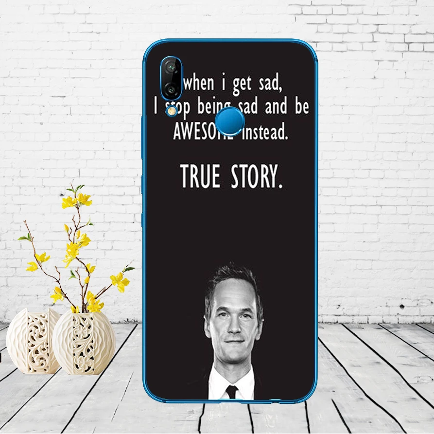 121D how i met ваша мама himym цитаты Мягкий силиконовый чехол для Huawei P9 P10 P20 P30 Lite mate 10 20 PRO lite p smart чехол