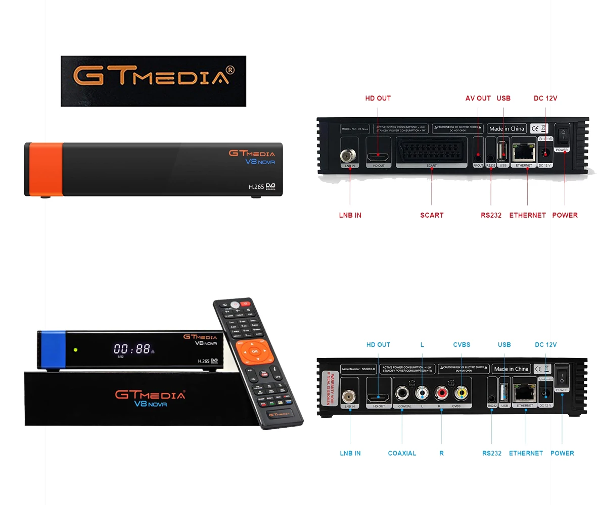GT медиаприемник DVB-S2 ТВ Satelite декодер V8 nova Blue Freesat V8 nova 5clines FTA бесплатно на воздух встроенный wifi cccam newcam