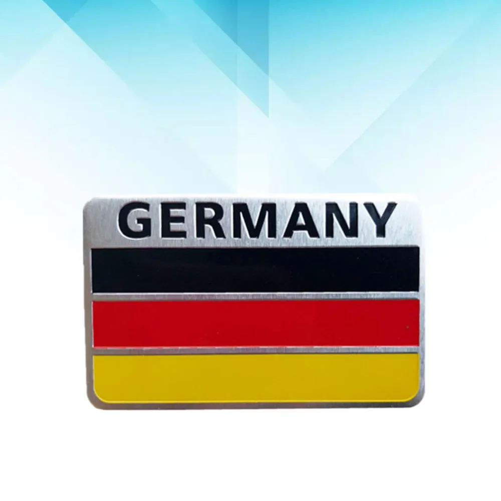 

Germany Flag Car Sticker Car Label Refit Sticker Creative Automobile Decor