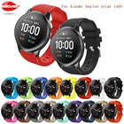 Ремешок для часов Xiaomi haylou solar ls05, силиконовый спортивный браслет для Haylou Solar LS05, аксессуары для часов, 22 мм