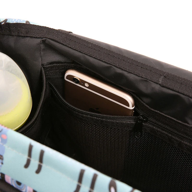 

Mummy Diaper Bag With Hook Baby Stroller Organizer Bag Kids Carriage Waterproof Large Capacity Stroller Accessories Travel Nappy