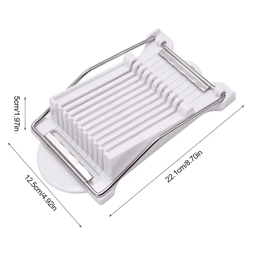 Multifunctional Stainless Steel Lunch Meat Slicer Ham Banana Fruit Egg Cut Divider Home Kitchen Cutting Tools | Дом и сад