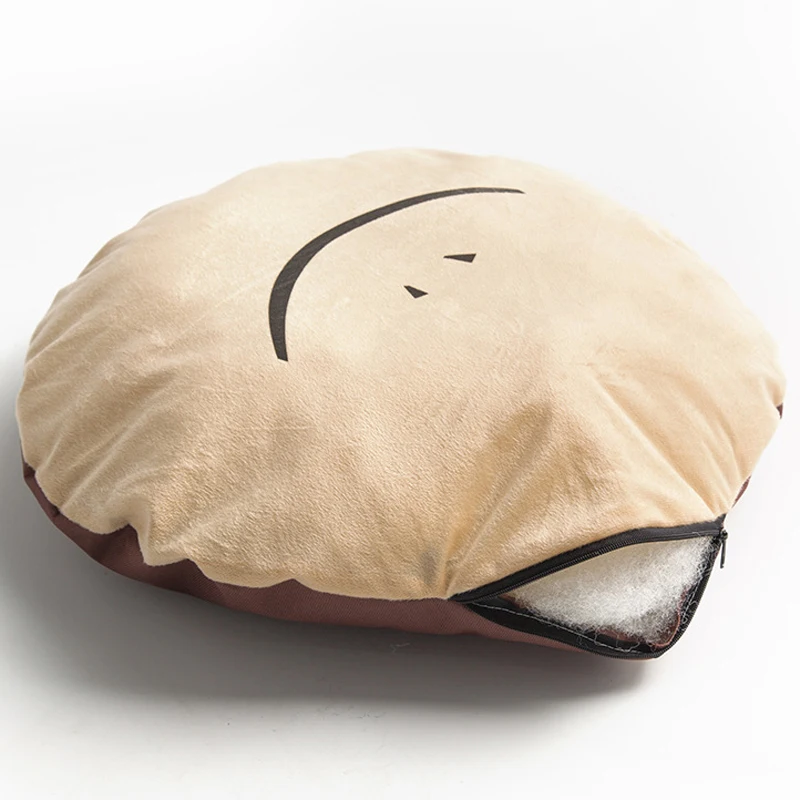 Мягкая хлопковая кровать для питомцев собак кошек теплое моющееся постельное