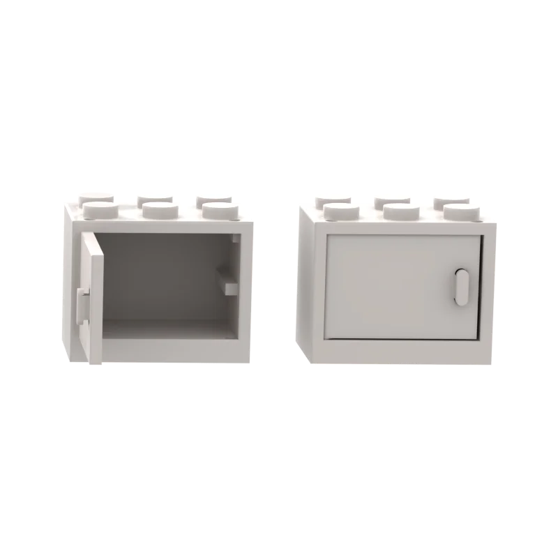 

4PCS Storage Box Building Blocks Compatible Major Brand Kids Toys 92410 4533 Early LearningMOC Education Gifts