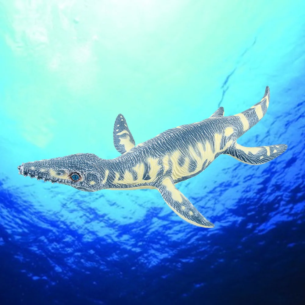 1 шт. моделированная игрушка Liopleurodon мягкая пластиковая в виде акулы|Игровые