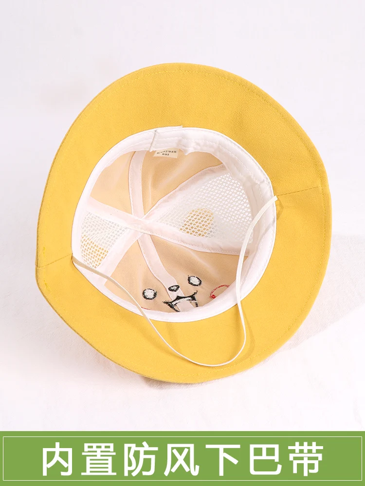 Летняя Панама для детей Весенняя тонкая тканевая пляжная шляпа мальчиков и