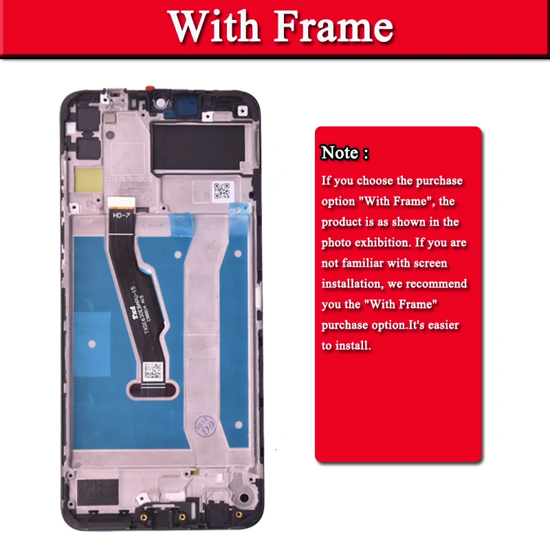 screen for huawei honor 9a lcd touch screen digitizer panel for y6p 2020 enjoy 10e display replacement phone part assembly free global shipping