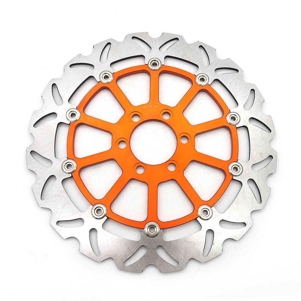 Orange 320MM 300 мм 320 мм плавающий диск переднего тормоза мотоцикла диски ротор для KTM 125 200 390 DUKE 390 2013 - Цвет: Orange 320MM