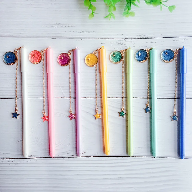 

Cute 0.5mm Creative starry sky Ink Gel Pen Stationery School Office Supply