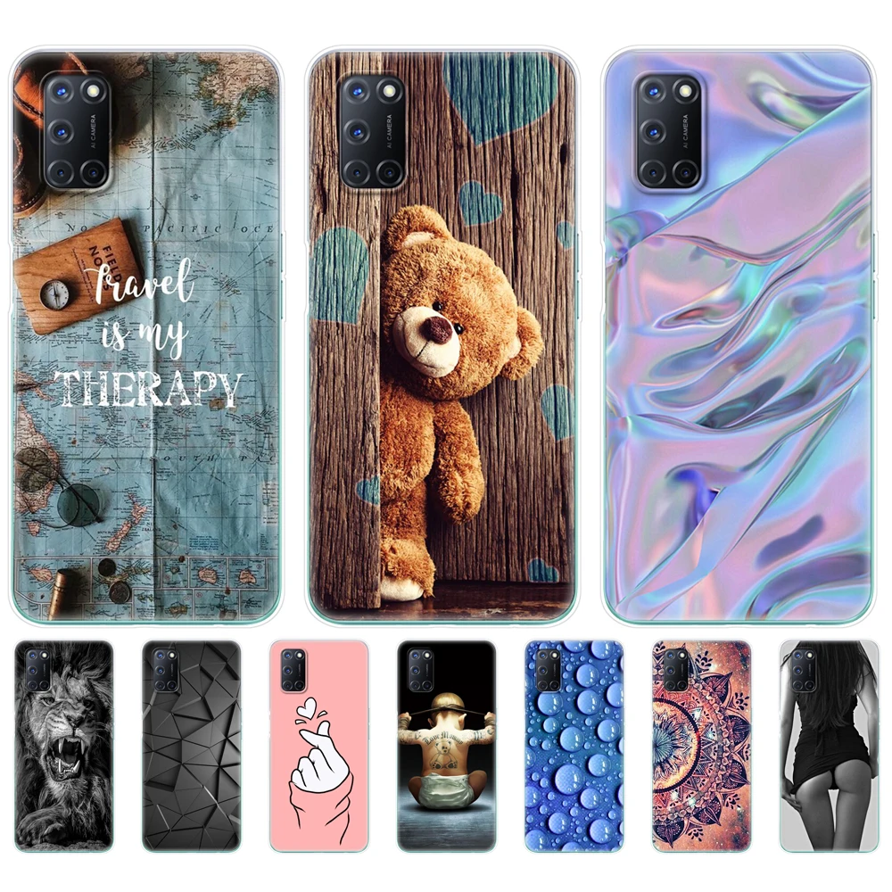For OPPO A52 Case A92 A72 Case 6.5