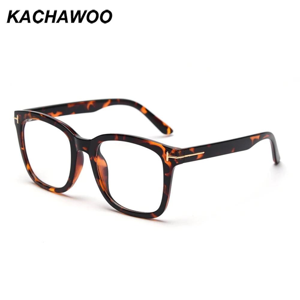 Оправа для очков Kachawoo унисекс прямоугольные прозрачные с anti blue light tr90 по рецепту