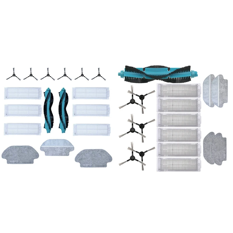 

2 комплекта Замена тряпки кисточки НЕРА фильтр для Viomi с вакуумной швабры PRO V-RVCLM21B пылесос Запасная часть