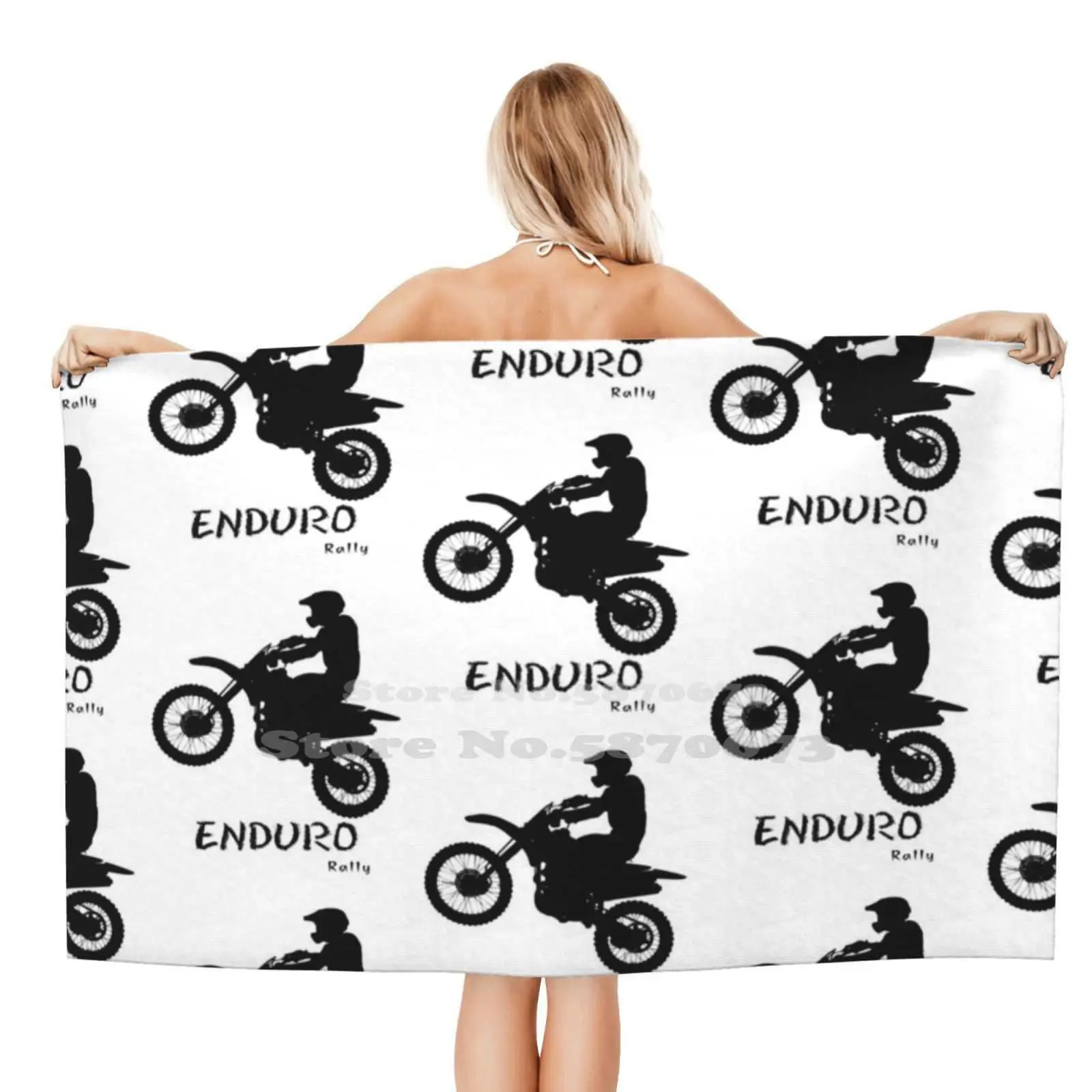 Пляжное полотенце из микрофибры Enduro Rally |