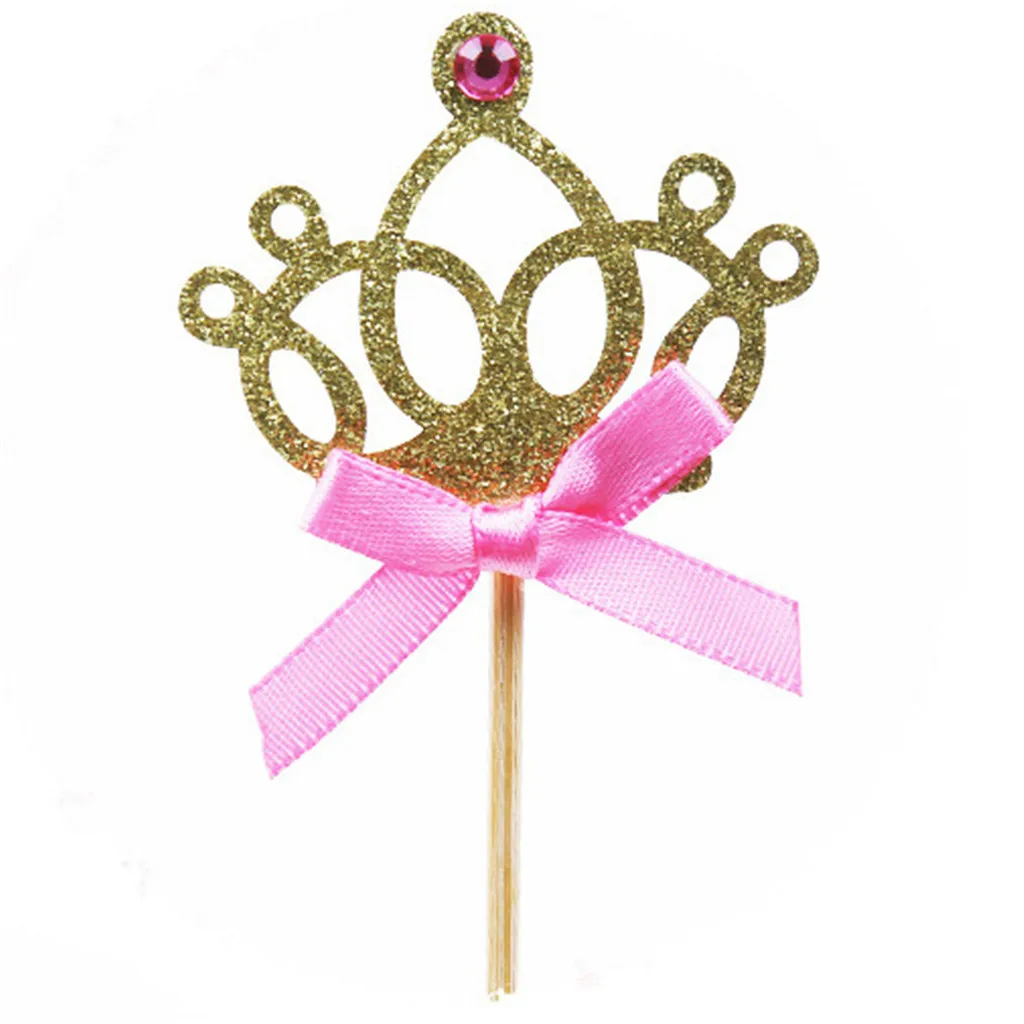 Корона принцессы инструменты для украшения торта блестящая чашка форма тиара