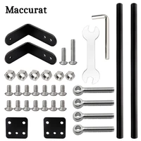 3d printer parts supporting pull rod kit aluminum alloy tie rod set compatible with creality ender 3ender 3sender 3pro upgrade