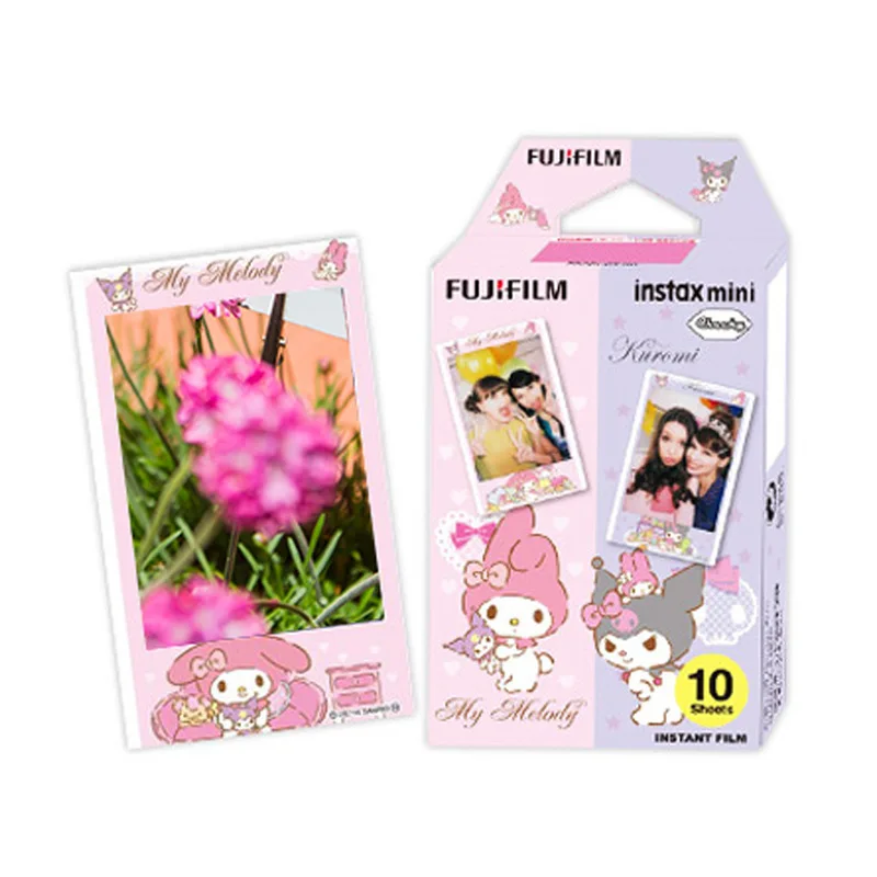 10 листов fuji fujifilm instax mini Color edge fims для instant camera mini 7s 25 50s 8 90 фотобумага - Цвет: Melody