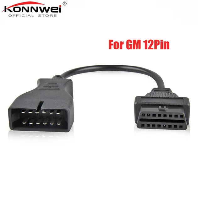 Горячая Распродажа 2019 новейший OBD 2 OBD2 разъем для GM 12 Pin адаптер 16Pin 12Pin автомобилей