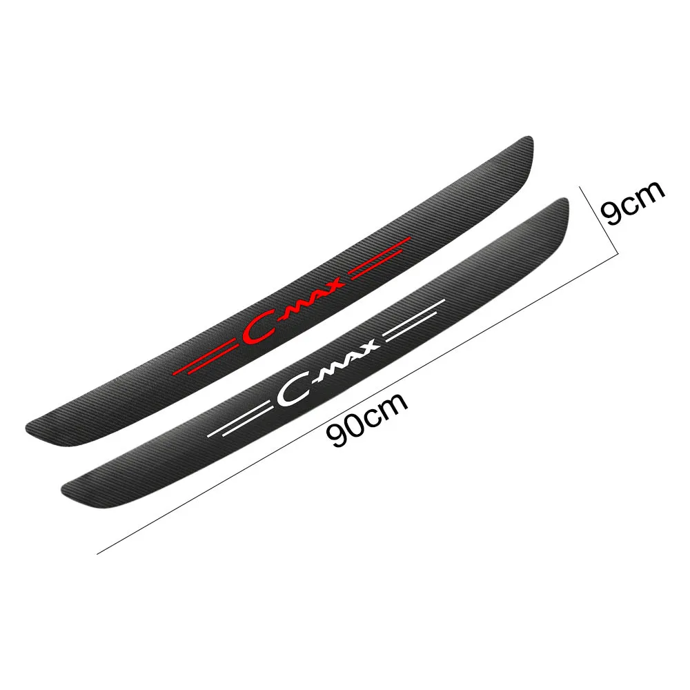 Наклейка на багажник автомобиля из углеродного волокна и кожи для Ford C SMAX EXPEDITION