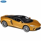 WELLY, модель спортивного автомобиля McLaren GT 1:24 из сплава, модель автомобиля, украшение, коллекция игрушек, инструменты, подарок