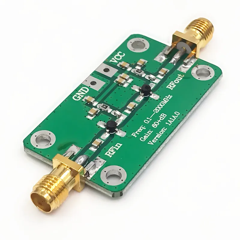 Широкополосный усилитель РЧ низкая Шум мощности LNA (0 1-2000 МГц коэффициент