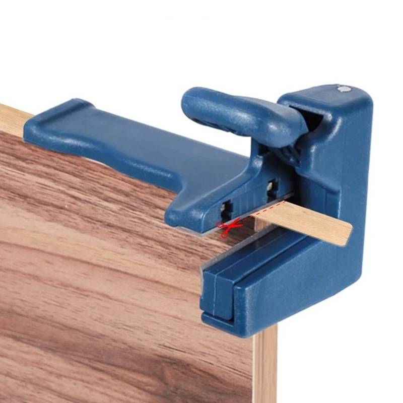 

Handle Edge Trimmer Edgebanding End Trimmer Edge Banding Machine End Cutter Set for Wood Furniture Cabinet Manual