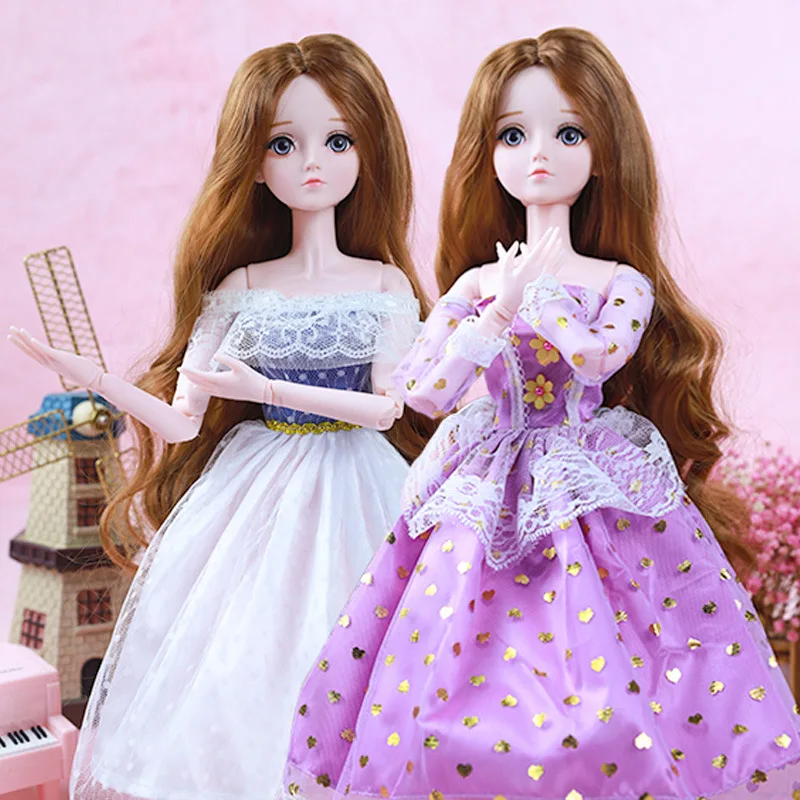 

Красивая Одежда для кукол ярких предметов для детей 60 см аксессуары для девочек принцесса игровой домик наряд игрушки