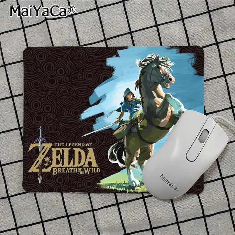 Maiya Top Quality Legend of Zelda small Mouse pad PC Computer mat Selling Wholesale Gaming Pad mouse | Компьютеры и офис