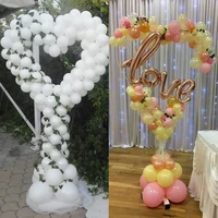 1set heart balloon stand circle holder column balloons arch for home wedding birthday baby shower party decor supplies
