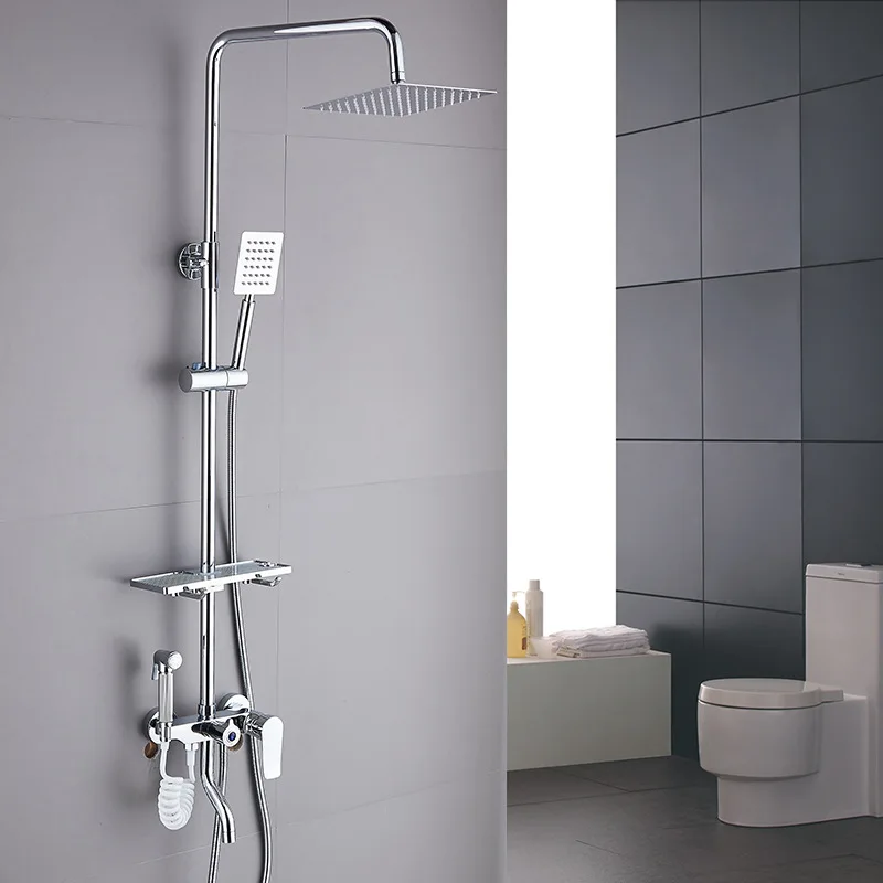 Душевая система тропический душ набор для ванной комнаты термостатический