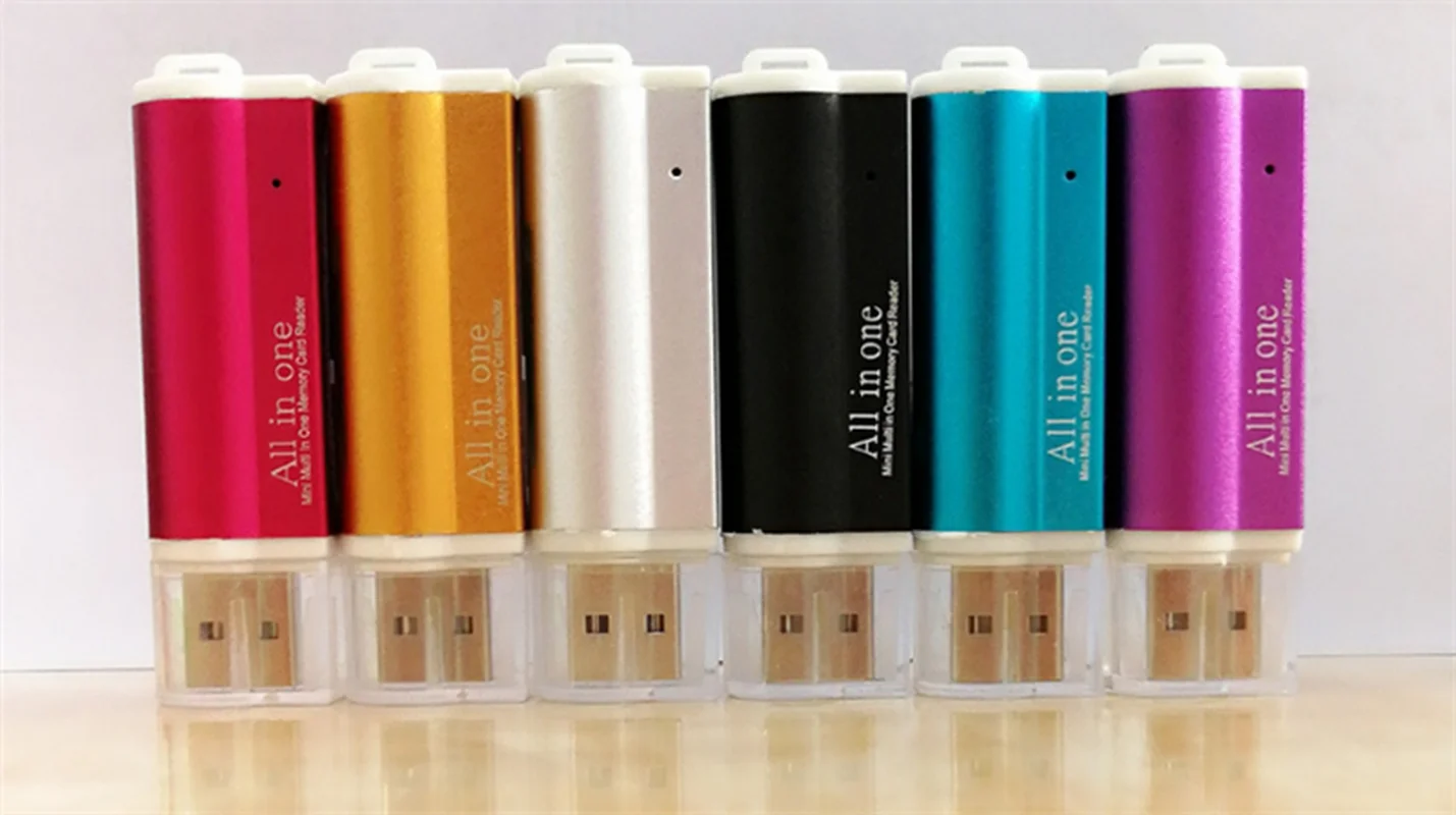 Многофункциональный Micro USB кардридер для карт памяти адаптер SD SDHC TF M2 MMC MS PRO DUO
