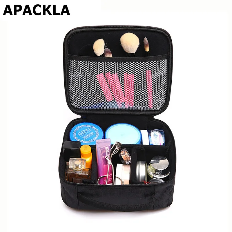 2019 большая Профессиональная Косметика сумка Для женщин дорожный кейс для