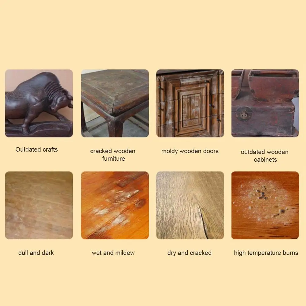 

Furniture Care Wood Seasoning Beewax Polish Waterproof Natural Beeswax Maintenance Cleaning Polished Cleaning Wood Polisher