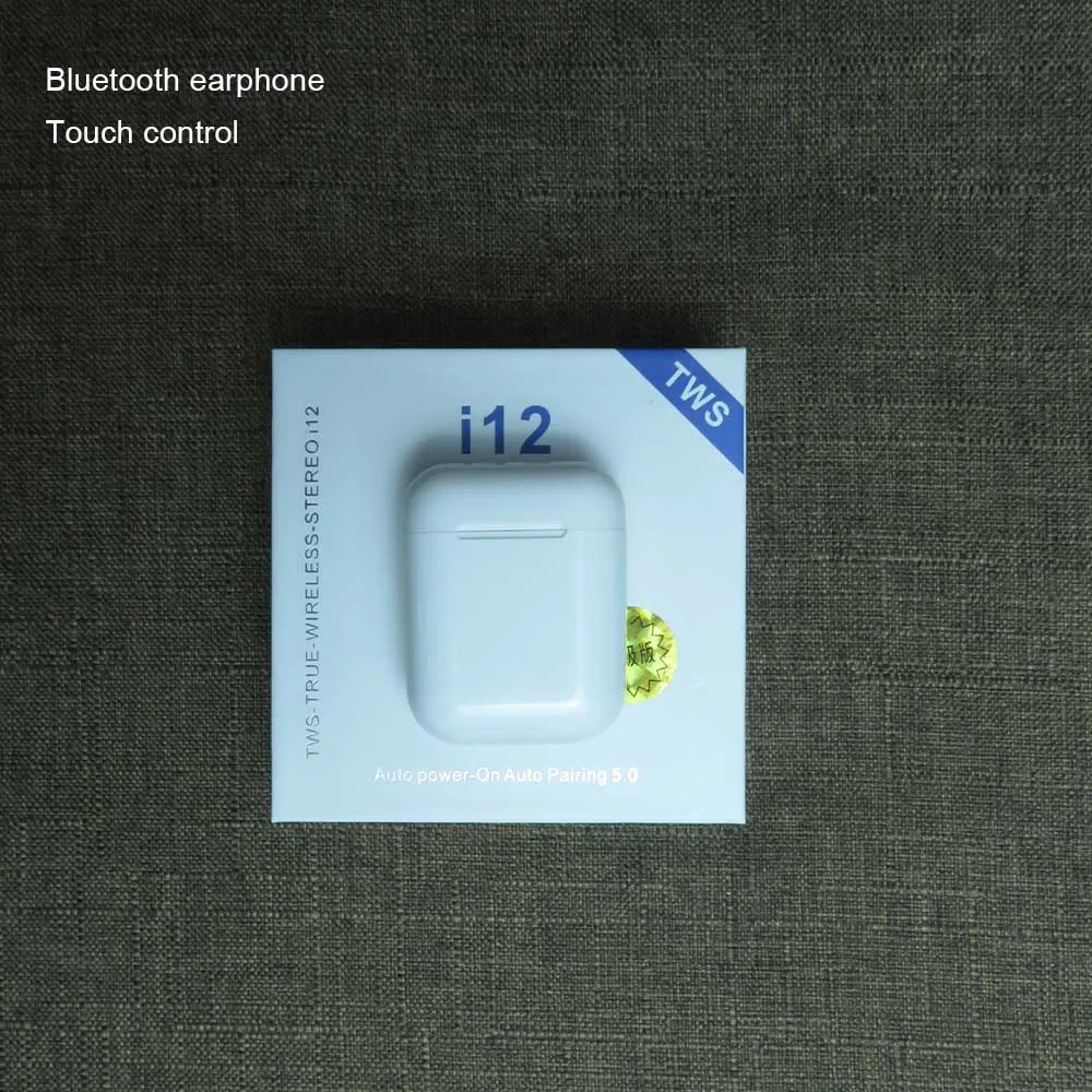 tws i12 TWS i12 i9S Bluetooth наушники беспроводные наушники для Xiaomi Mi Apple Iphone huawei samsung - Цвет: tws i12