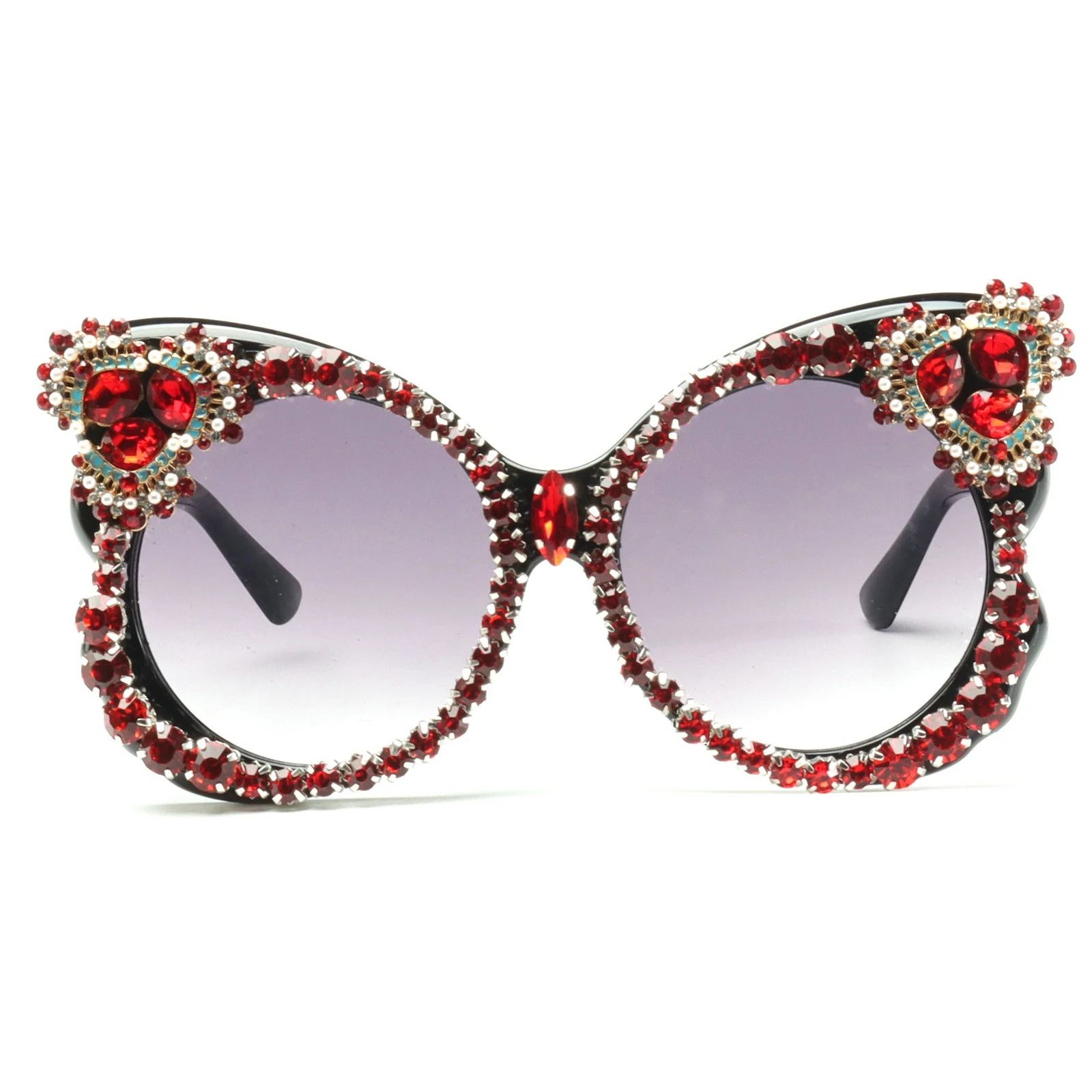 Женские солнцезащитные очки в форме бабочки вечерние ле ретро - купить по