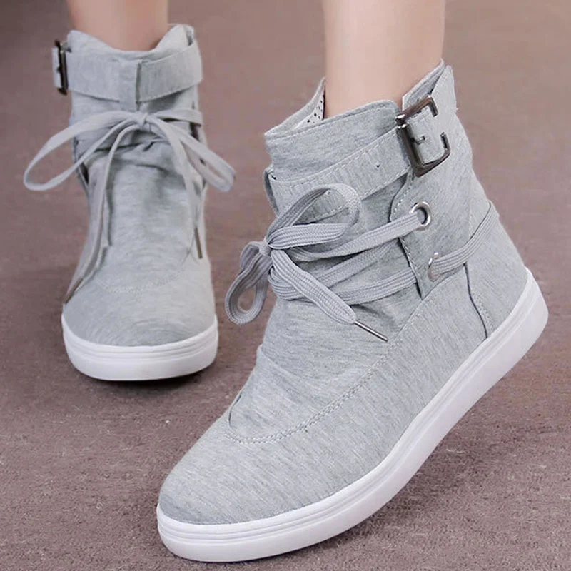 Женская парусиновая обувь на сплошной подошве со Стиль Женские кроссовки с