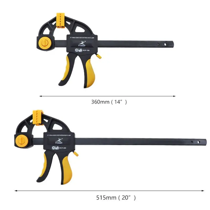 

Сверхмощный зажим типа F, регулируемый ручной инструмент