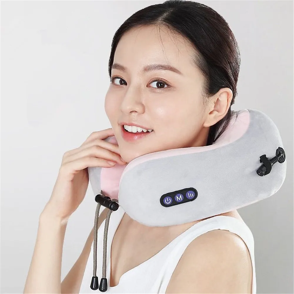 

Massager for Neck U-shaped Neck Massage Pillow Neck Massager Kneading Massager Electric Cervical Massager Vibrators Neck Care