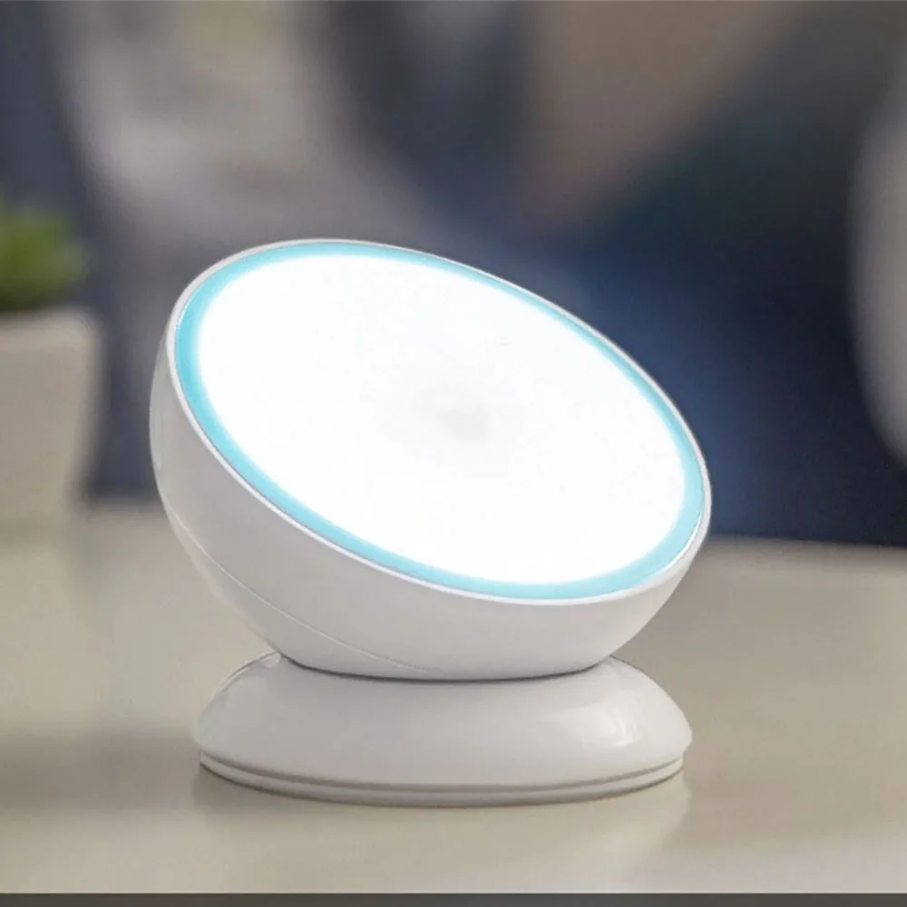 Светодиодный ночник с датчиком движения USB-зарядка светильник для туалета кухни