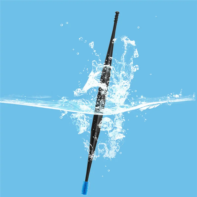 Очиститель для ушей силиконовый инструмент очистки с двойной головкой удаления