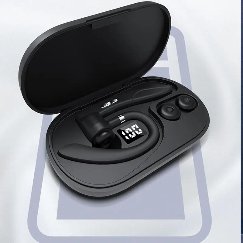 

K29 Wireless Sports Bluetooth 5.0 Earphones With Digital Display Charging Case Stereo Noise Canceling Mic Bluetooth Earphones