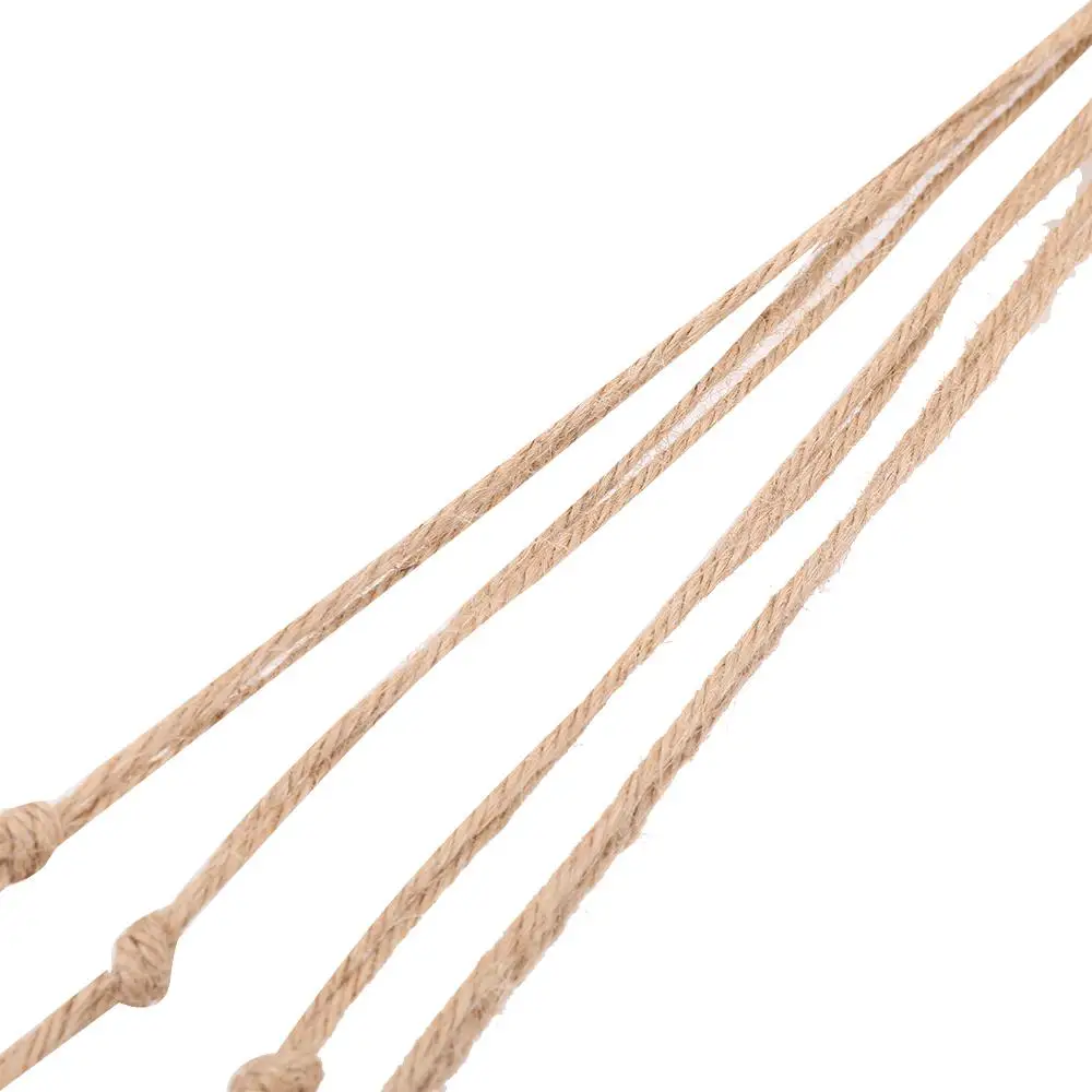 Веревка из пеньковой веревки стеклянный террариум цветочные горшки настольная