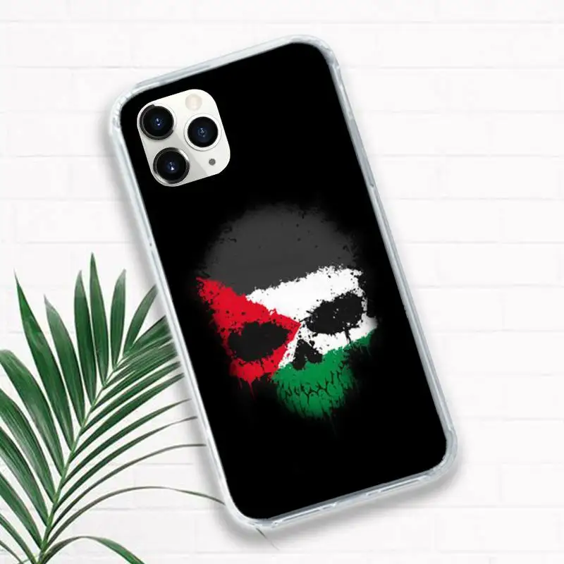 

free palestine flag Phone Cases for iPhone 11 12 pro XS MAX 8 7 6 6S Plus X 5S SE 2020 XR Luxury brand shell funda coque