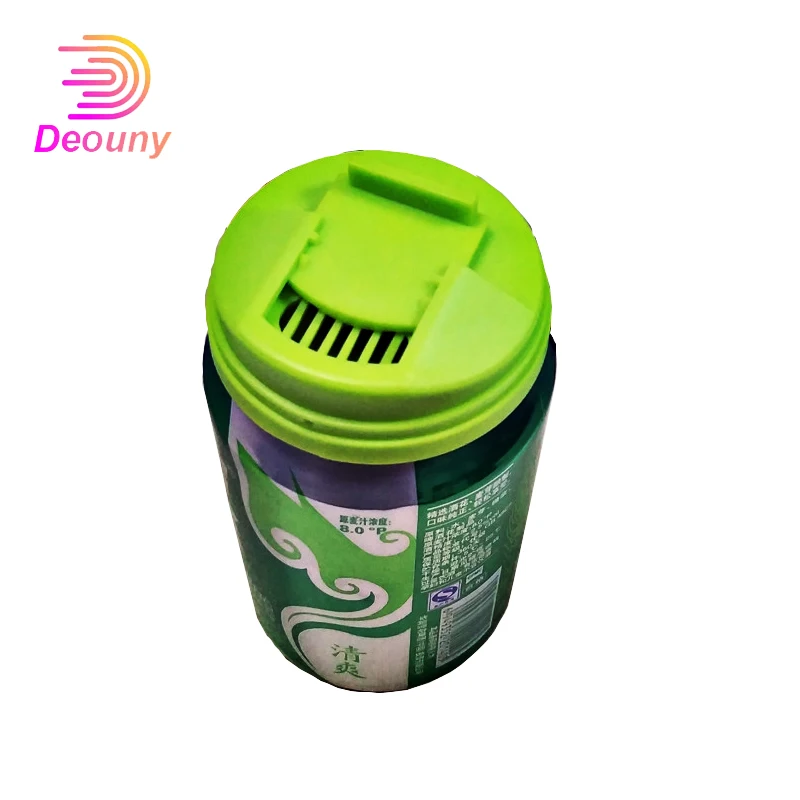 

DEOUNY PP Beer Beverage Can Cap Soda Saver Easy Pull Drink Leak Proof Sealing Cover Bottle Top Lid Protector Sealing Device 1Pcs