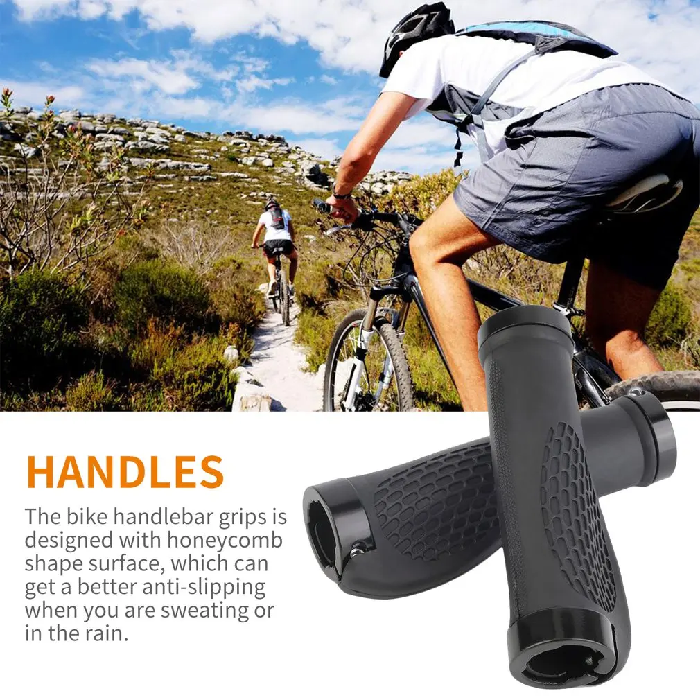 1 пара противоскользящие резиновые ручки для горного и дорожного велосипеда