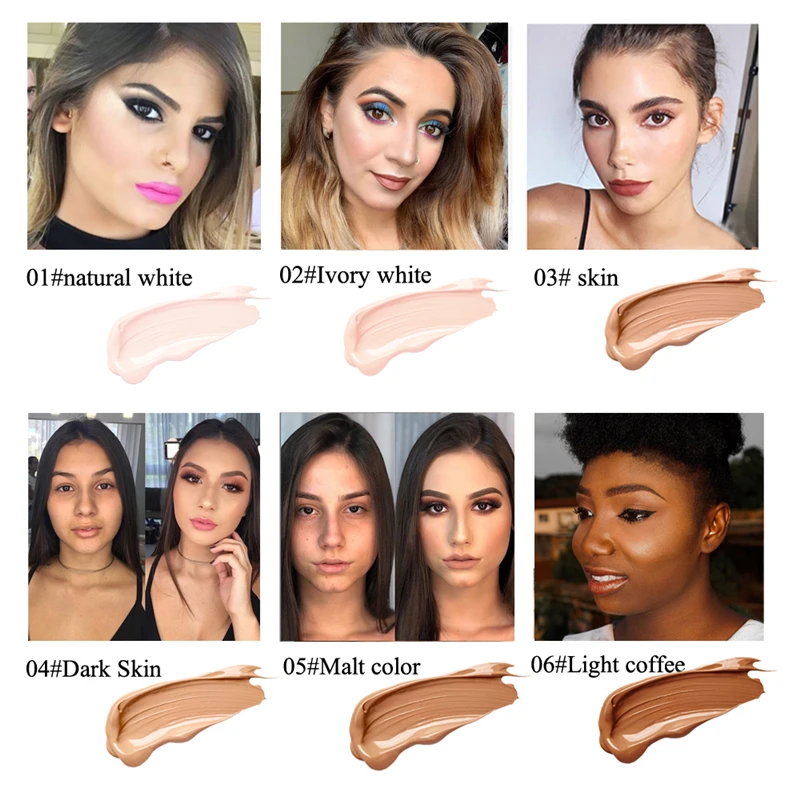 35 мл основа для макияжа лица Мягкий матовый контроль жирности Длительное