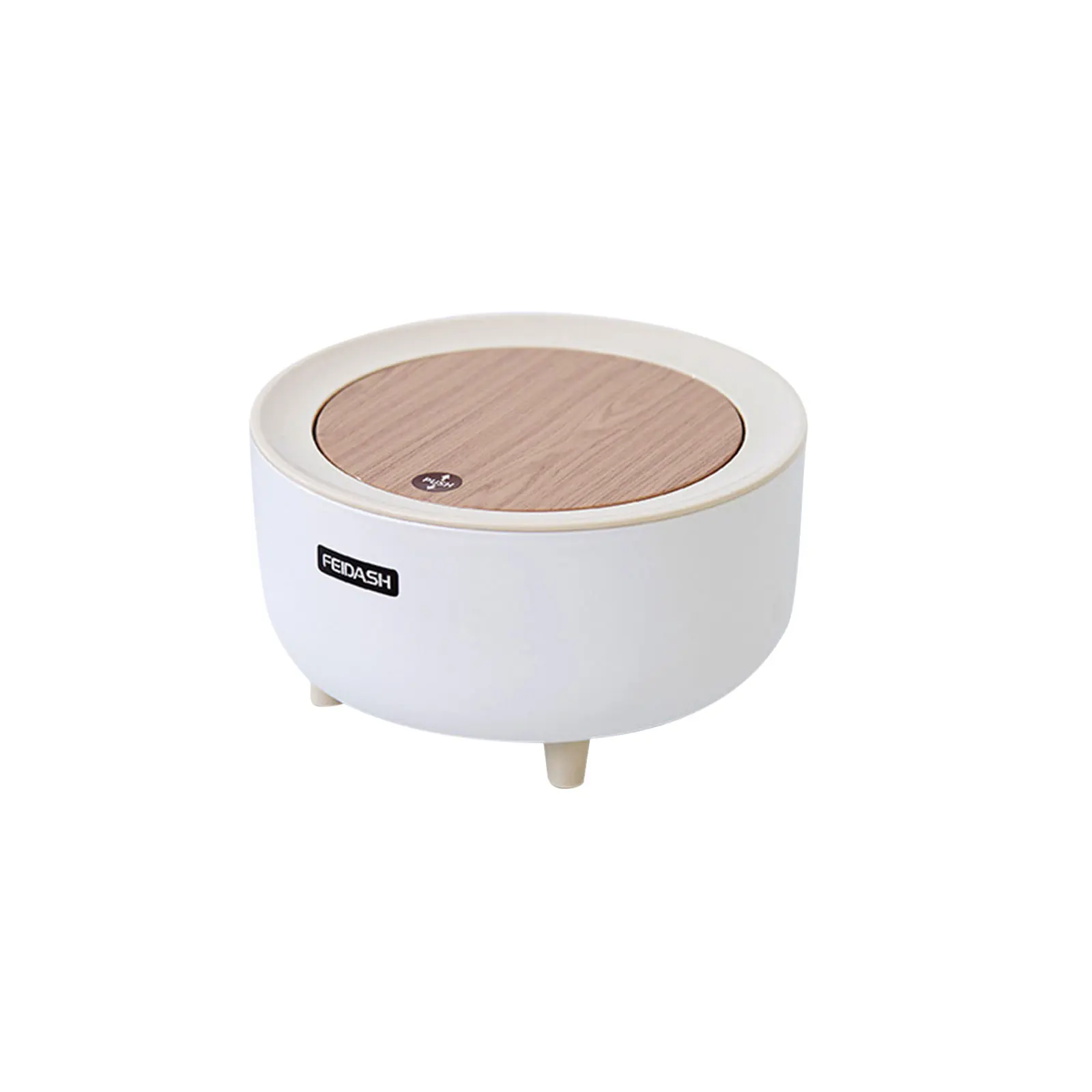 Настольная мини-корзина для мусора корзина с высокой ножкой и нескользящим