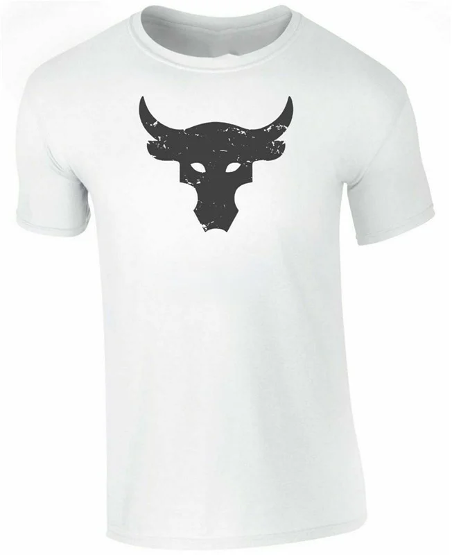 

New Brahma Bull The Rock Project Gym Logo Usa Size S M L Xl 2Xl 3Xl T-Shirt Street Wear Fashion Tee Shirt
