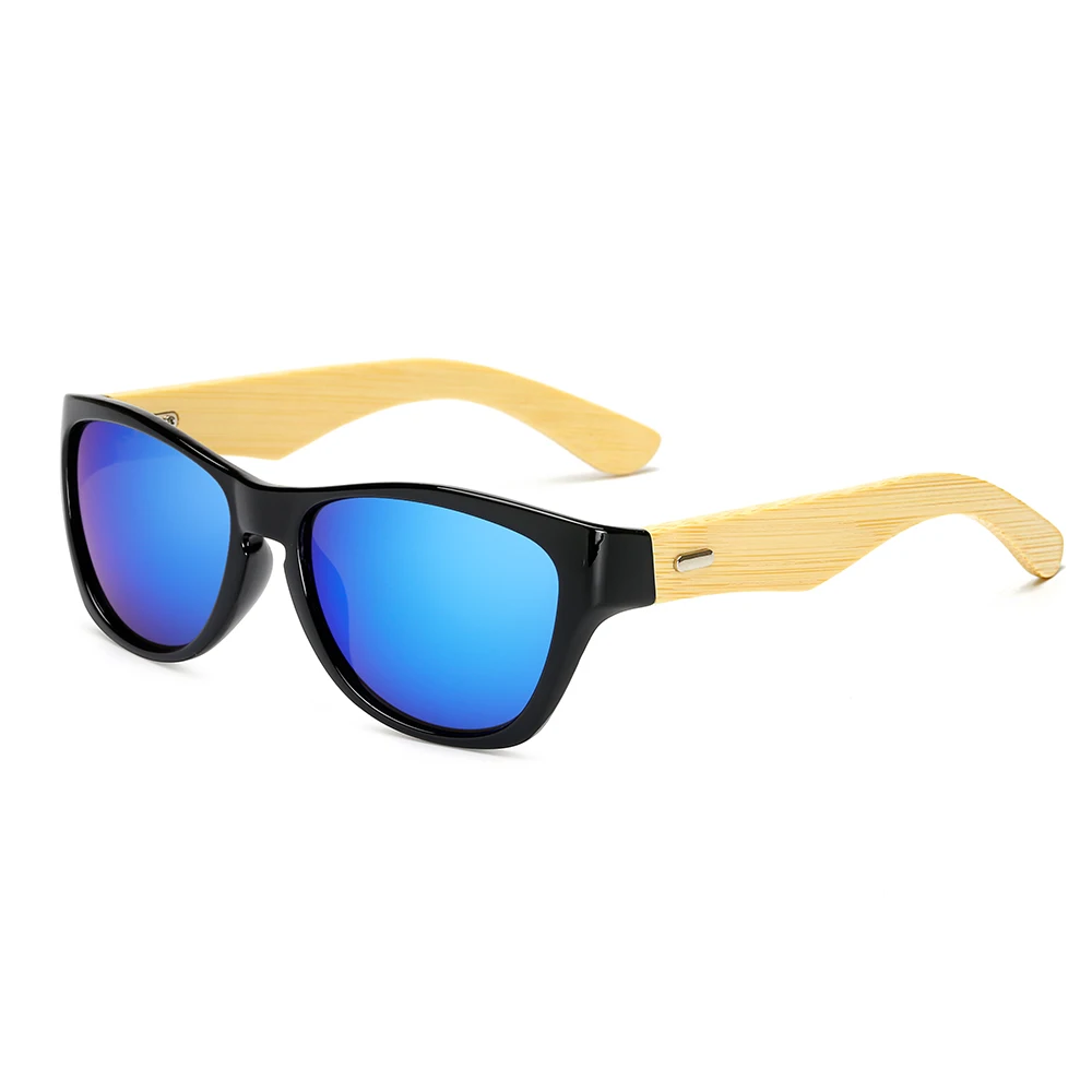 Унисекс новые винтажные прямоугольные UV400 зеркальные солнцезащитные очки для